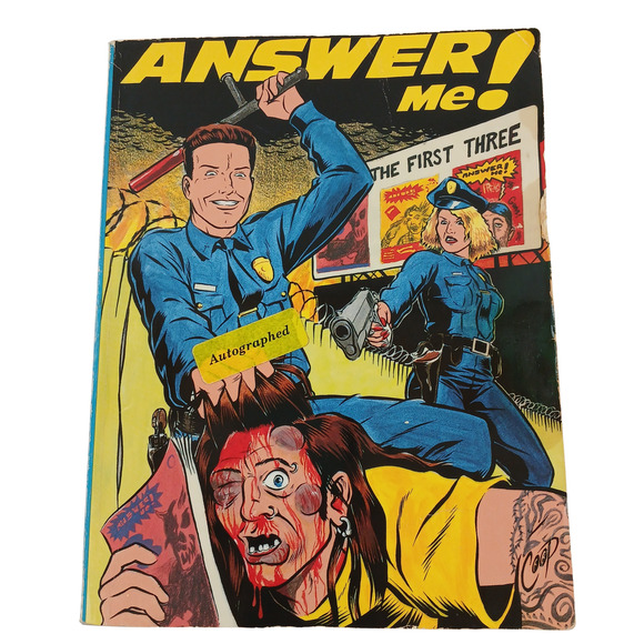 Answer Me! The First Three by Jim Goad – Autographed Edition – Underground Zine - Picture 1 of 16